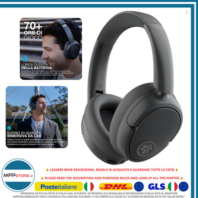 JLab JBuds LUX ANC Wireless Kopfhörer Mit Mikrofon Und USB-C Kabel, Grafit