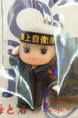 JMSDF Kewpie Charm Strap 60th Anniversary Navy Seal Keychain