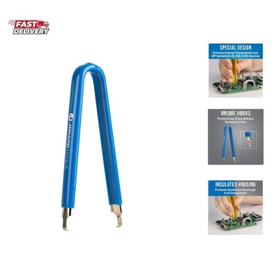 DIP/IC Insulated Spring Steel Extractor Tool, 4'' Length