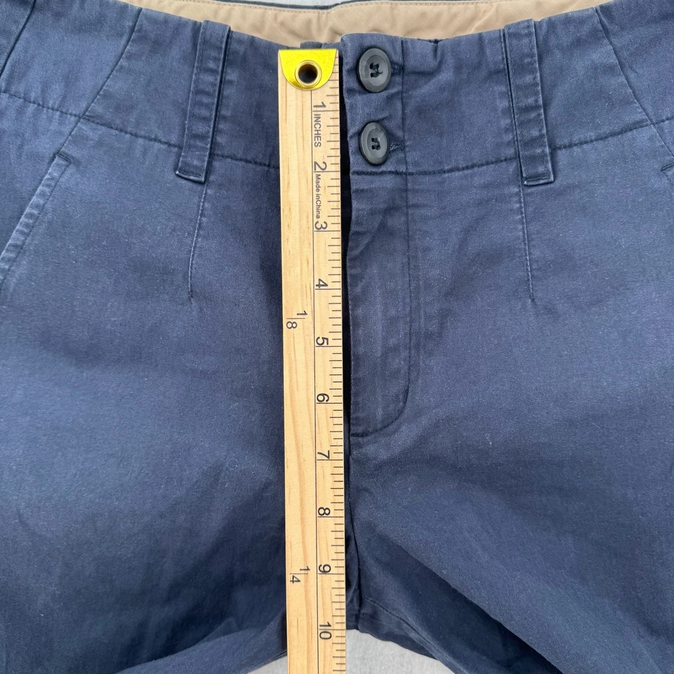 Pantalones Vince para mujer 4 piernas anchas tiro alto mezcla de algodón pantalones hechos en EE. UU. Foto 3 de 4