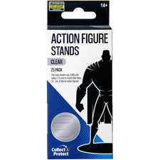 Entertainment Earth Action Figure Stands – 25‑Pack Clear Bases for 3.75‑4″ Fig