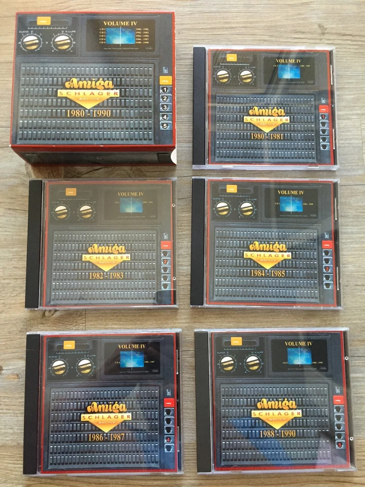 5er CD-Box Amiga Schlager Archiv 1980-1990 DDR - Bild 4 von 4
