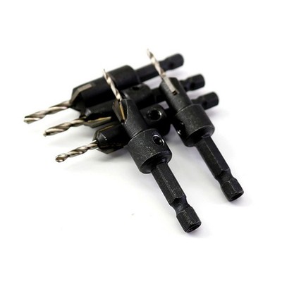 1pc Woodworking Hex Shank Countersink Drill Bit Salad Drill Step Drill Bit