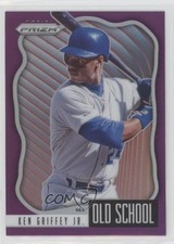 2021 Panini Prizm Old School Purple Prizm Ken Griffey Jr #OS-2 HOF 6o3