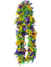New Deluxe Mardi Gras 72" Costume Accessory Feather Boa