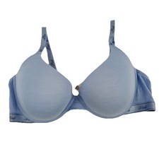Victoria's Secret PINK Size 38D Padded Wear Everywhere Push Up Bra Light Blue