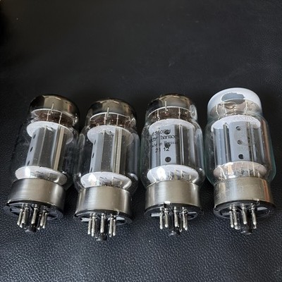 Röhren Svetlana Quad 6550-EH 4Stk. Russia VERSTÄRKER AMPLIFIER metal base 