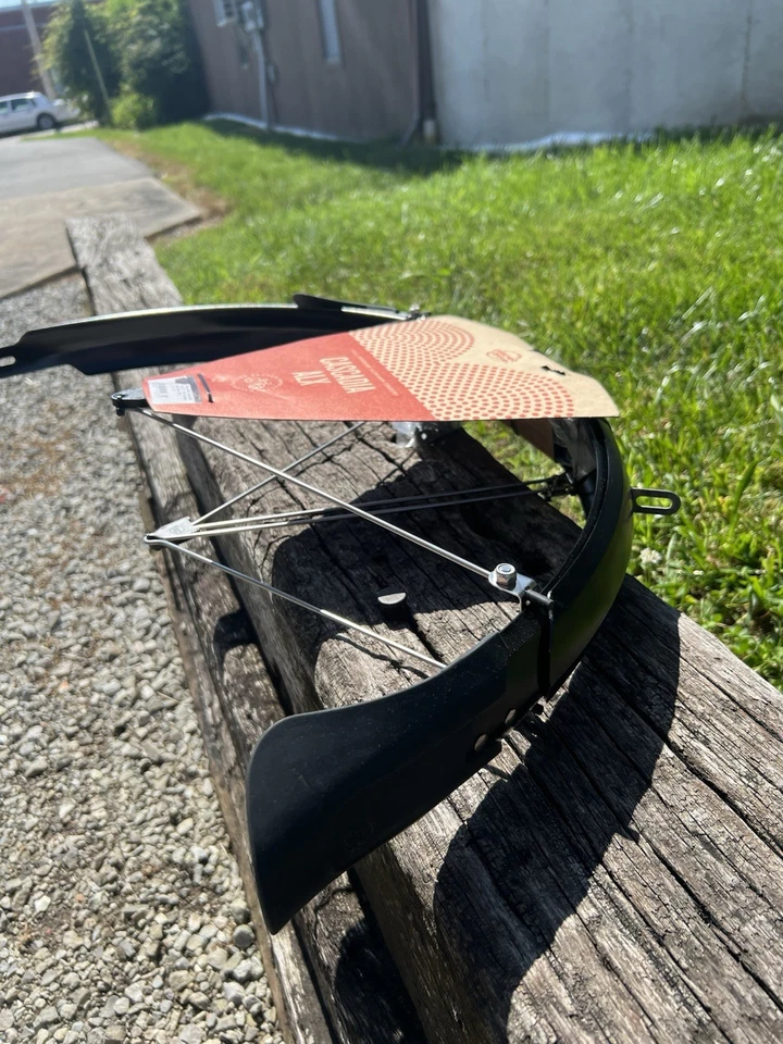 Guardabarros Planet Bike CASCADIA ALX Negro Aluminio Cobertura Completa 26" MTB 26 x 1.9 Foto 2 de 4