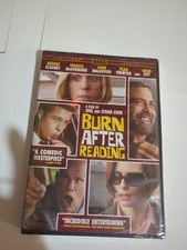 BURN AFTER READING 2008 DVD/A COEN BROTHERS FILM/GEORGE CLOONEY/BRAD PITT/NEW!