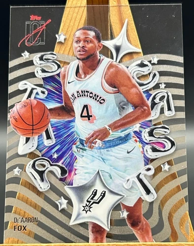 2025 Topps Signature De'Aaron Fox Base (RAW)