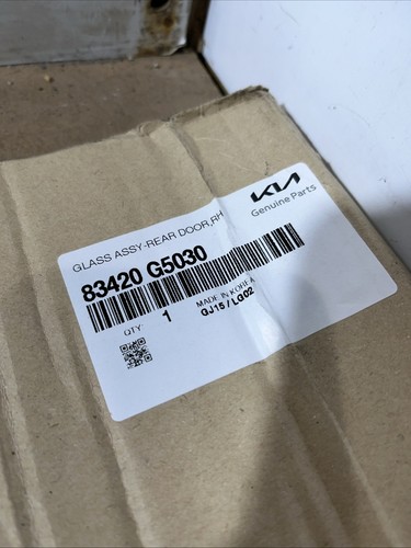 KIA NIRO WINDOW DOOR GLASS REAR RIGHT OSR 43R-016879 AUTO SUV 2021 NIRO 2 EV - Picture 11 of 14