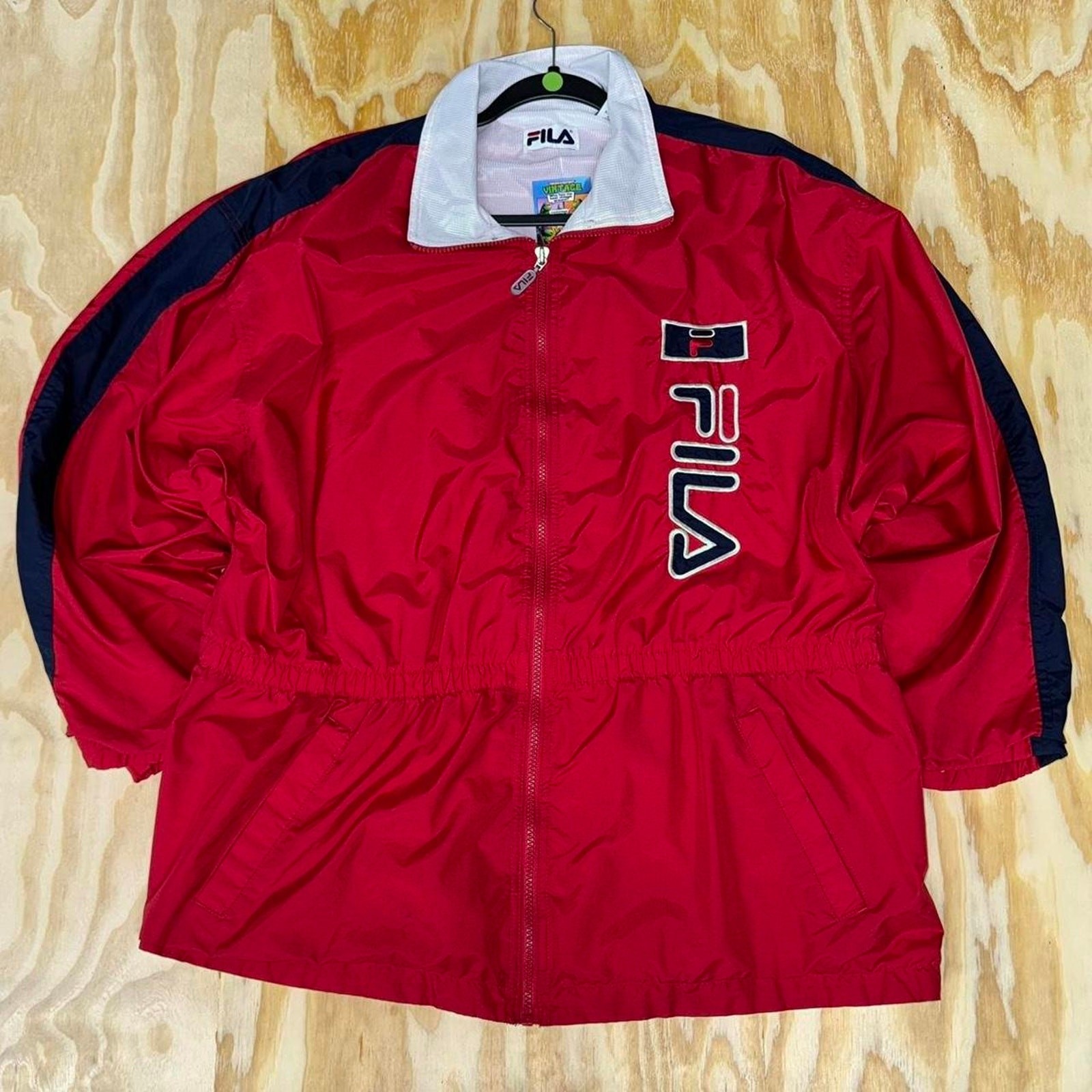 Giacca a vento vintage y2k fila