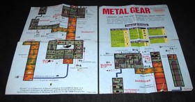 Metal Gear (Nintendo NES, 1988) Complete in Box CIB