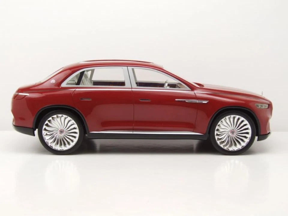 Mercedes Maybach Vision U. L.Ultimate Lusso 2018 Rosso Modellino 1:18 Schuco - Immagine 4 di 4