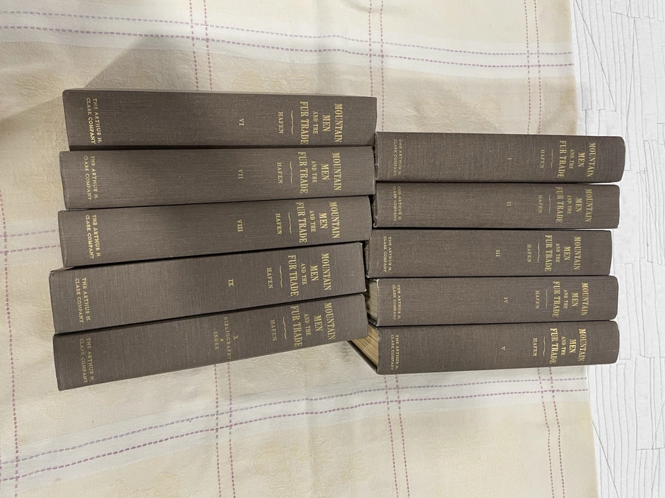 The Mountain Men and the Fur Trade of the Far West Volume 1-X Foto 3 de 4