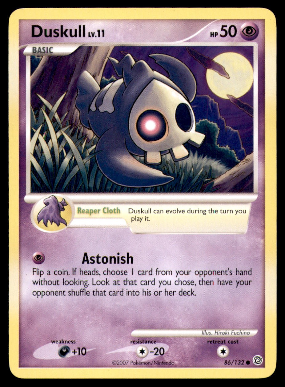Duskull 86 132 C Secret Wonders Pokemon MP