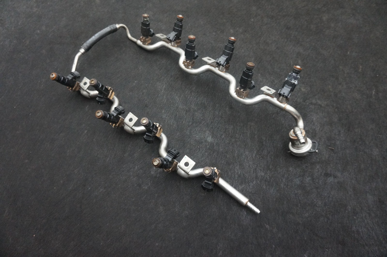 Set Fuel Rail Pipe 12 Injector 07C133316 Bentley Continental Fying Spur 2003-12