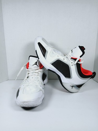 Nike Air Jordan 37 Herren Low Siren Rot Weiß Größe 9,5 - Bild 4 von 10