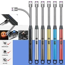 Electric Lighter Arc USB Rechargeable Candle BBQ Electronic Windproof Kitchen