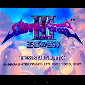 SHINING FORCE III 3 SCENARIO 1 Sega Saturn Japan Import Free shipping FedEx DHL