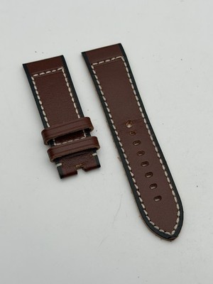 Panerai 24mm Brown Uhrenarmband Strap