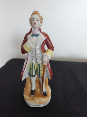 Hadson Colonial Male Figurine Made In Occupied Japan 6''