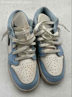 Nike Boys Air Jordan 1 Low GS Multicolor Leather Sneaker Shoes Size US 5.5Y