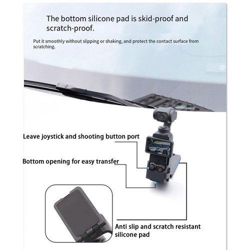 Robust Magnetic Mount Stand for DJI Pocket3 Ideal for Travel and Adventure - Picture 12 of 13