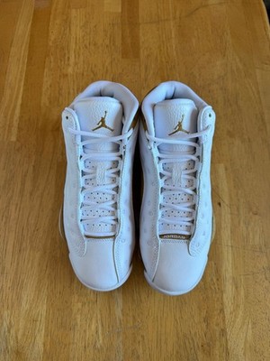 Men's 4, 4Y, Women's 5.5 Nike Air Jordan 13 Retro 414571-171 White