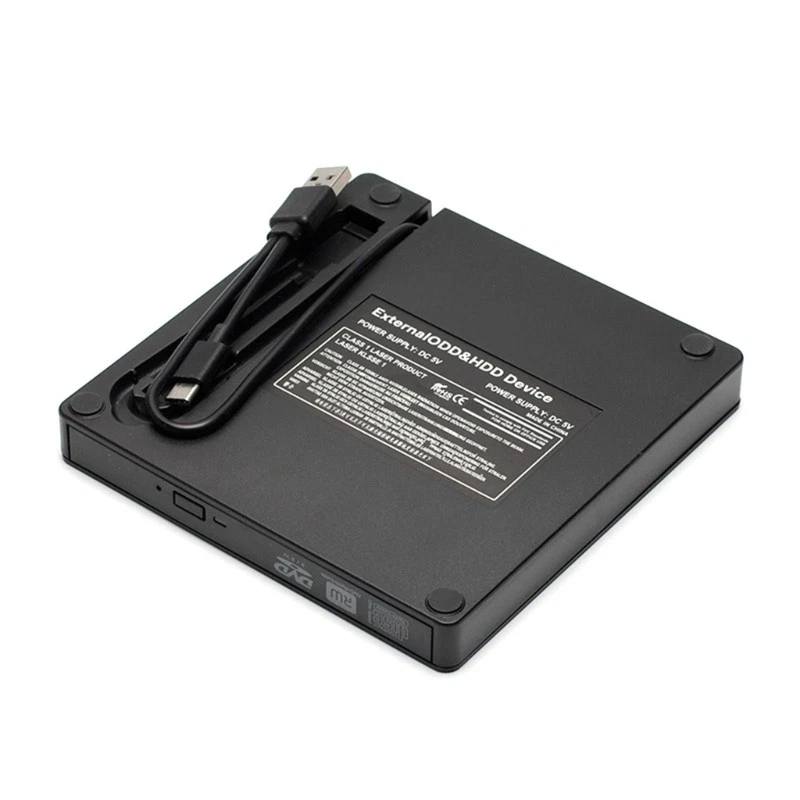 Optical Drive Housing Box forDVD/CD-ROM Rewriter USB Hard Drive Case 9.5/12.7mm - Image 2 of 4