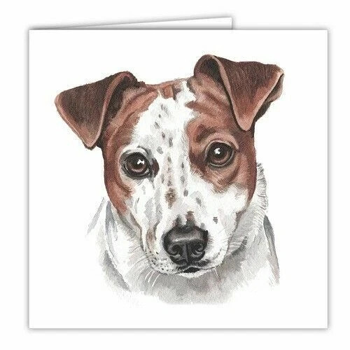 Jack Russell card waggydogz