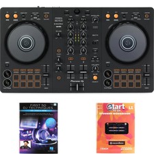 Pioneer DJ DDJ-FLX4 2-deck rekordbox and Serato DJ Controller with rekordbox