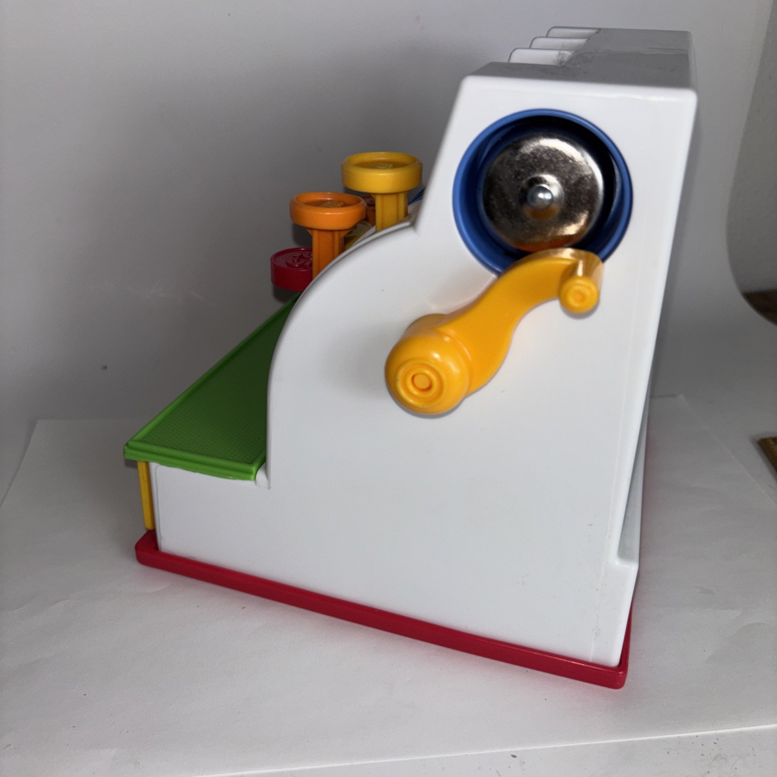 как выглядит Vintage 1994 Fisher-Price Toy Cash Register Only No Coins Pretend Play Works фото