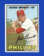 1967 Topps Set-Break #142 Jackie Brandt EX-EXMINT *GMCARDS*