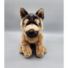 German Shepherd Puppy Dog Plush 11 Realistic ...