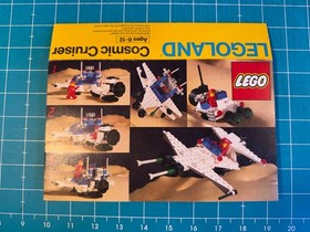 Vintage (1982) LEGO Classic Space set 6890 Cosmic Cruiser - COMPLETE