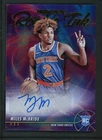 2021-22 MILES MCBRIDE AUTO PANINI HOOPS ROOKIE RC INK AUTOGRAPHS