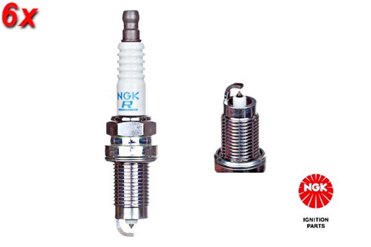 NGK 6x Spark Plug For FORD Galaxy SEAT Alhambra SKODA VW Bora 93-13 101905601