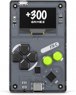 Arduboy FX-C Programmable Open Source 8-Bit Retro Handheld Game Console - 300+ P