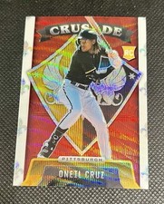 2022 Panini Chronicles Crusade #3 Oneil Cruz RC Ruby Wave /199 Rookie