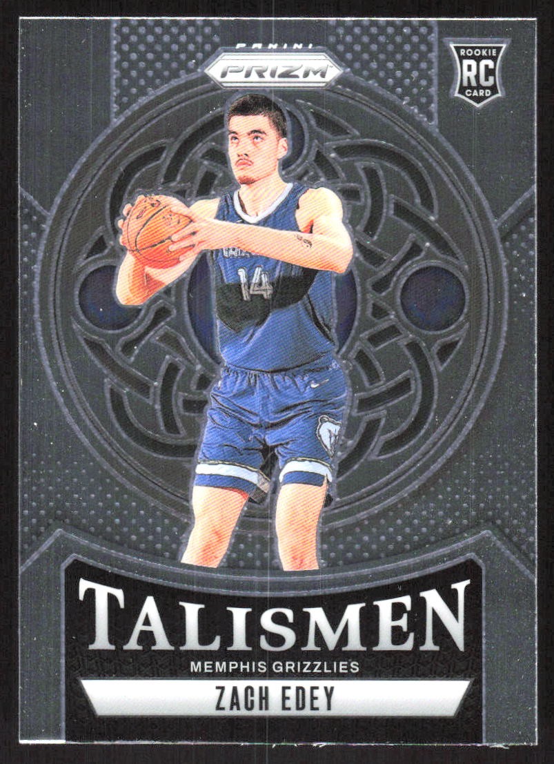 1041H 2024-25 Panini Prizm #21 Zach Edey Talismen