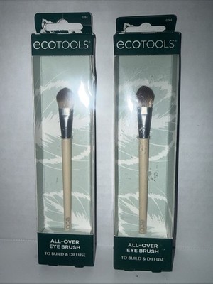 2-EcoTools All Over Eye Brush, Fluffy Eyeshadow Brush
