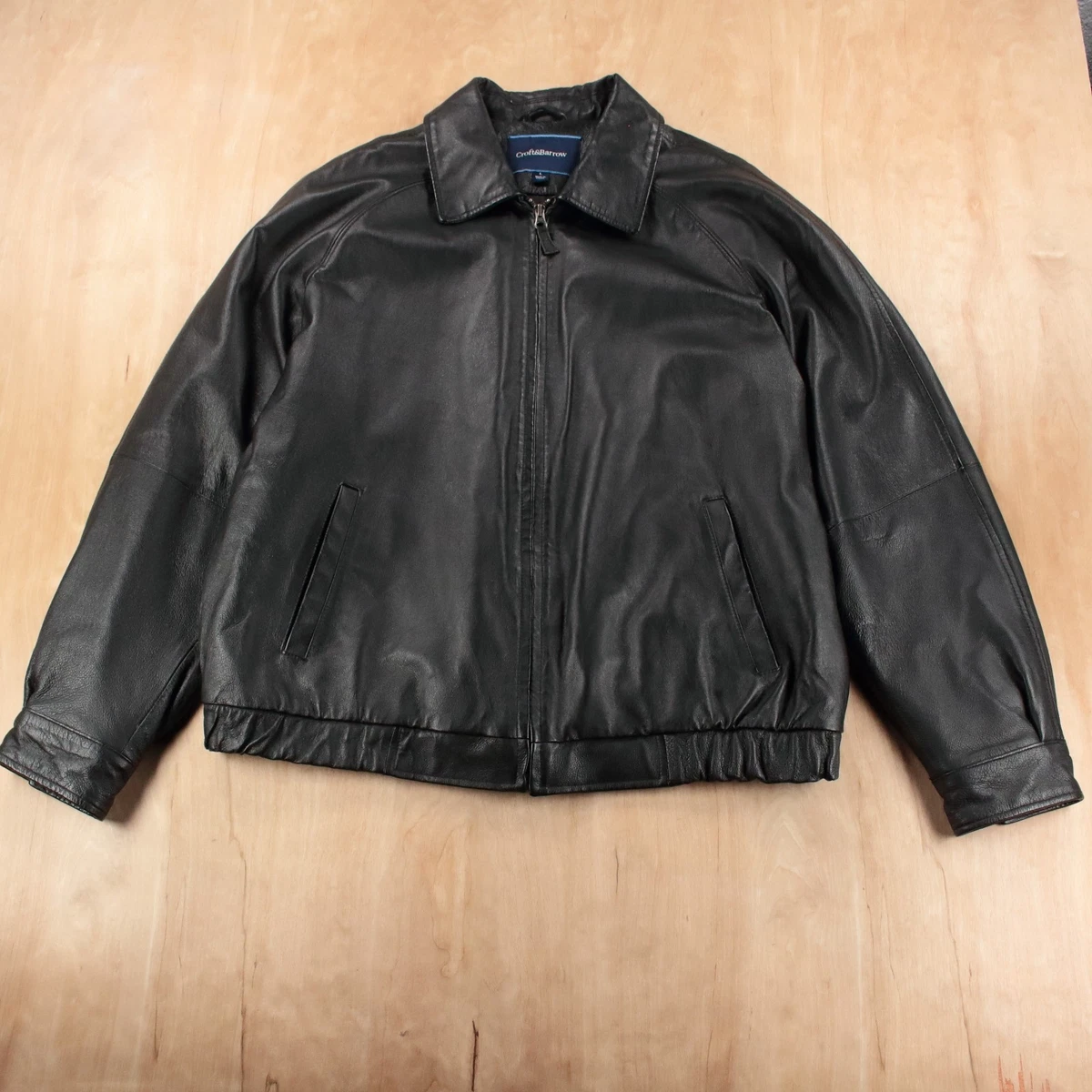 Croft & Barrow Leather Jacket products for sale | eBay