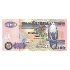 [#143472] Banknote, Zambia, 100 Kwacha, 2008, KM:38g, UNC(65-70)