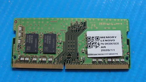 Lenovo 3 15IIL05 Samsung 8GB 1Rx8 PC4-3200AA Memoria RAM SO-DIMM M471A1K43DB1-CWE - Imagen 2 de 2