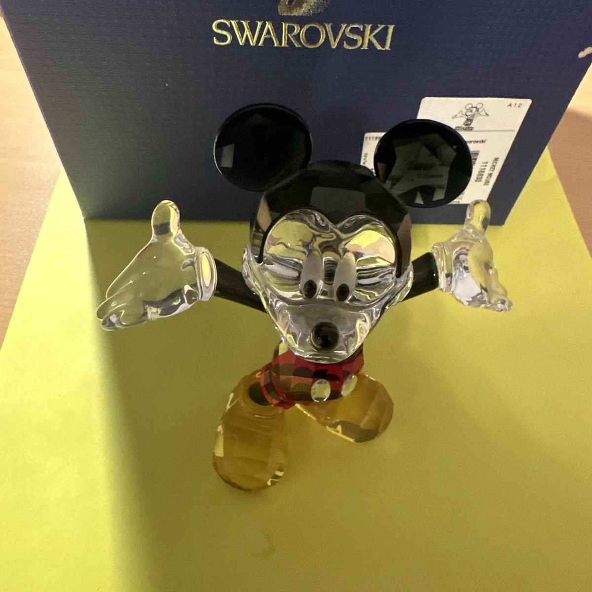 Swarovski Mickey Mouse In Swarovski Figurines for sale | eBay
