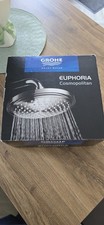 GROHE Euphoria Cosmopolitan 180mm Shower Head Chrome 27491000 Rain Spray