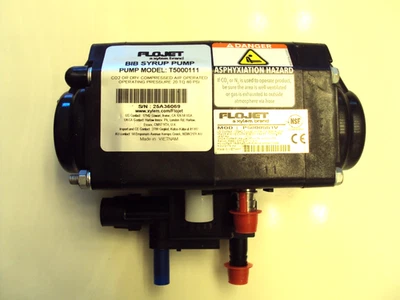 FLOJET T5000111 Bib Syrup Pump Operating Pressure 20 to 80 PSI - FREE SHIPPING