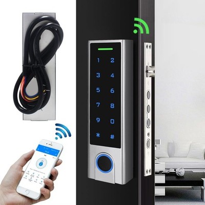 IP66 Waterproof RFID 125KHz Access Control Keypad Touch Smart Door Lock SystemTD