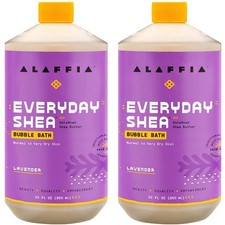 Bubble Bath Lavender 2 Pack Long Lasting Bubbles with Moisturizing Shea Butter